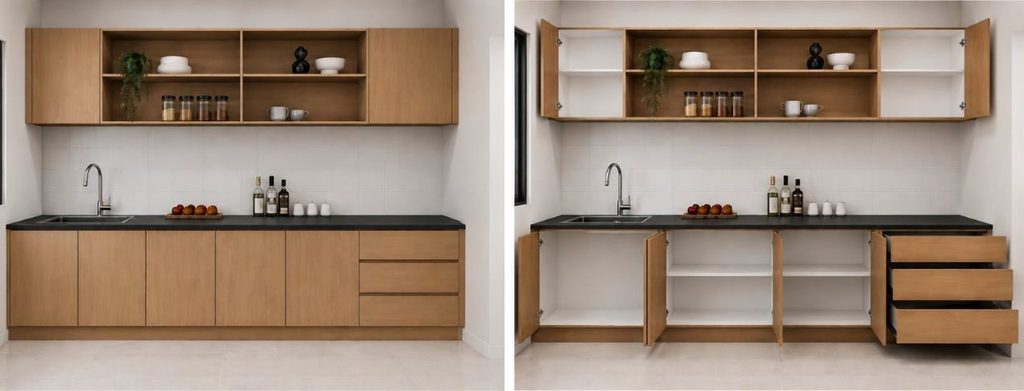 kitchen cabinet 2 rsku kota kemuning